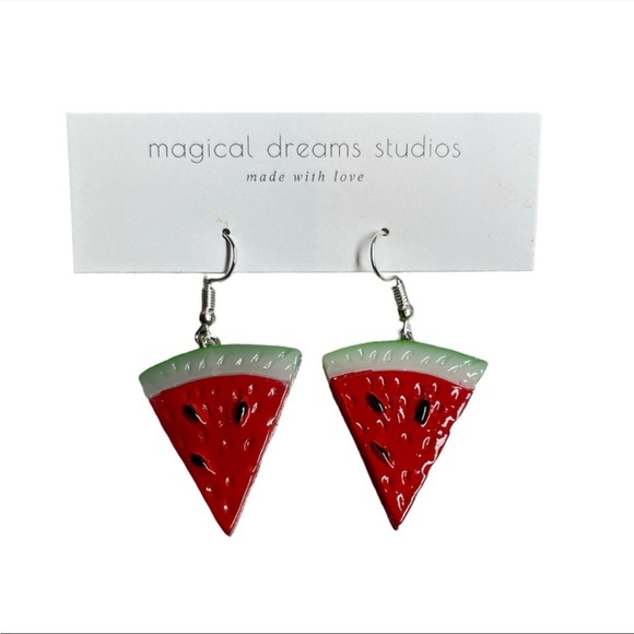 Jewelry - WATERMELON Summer Earrings